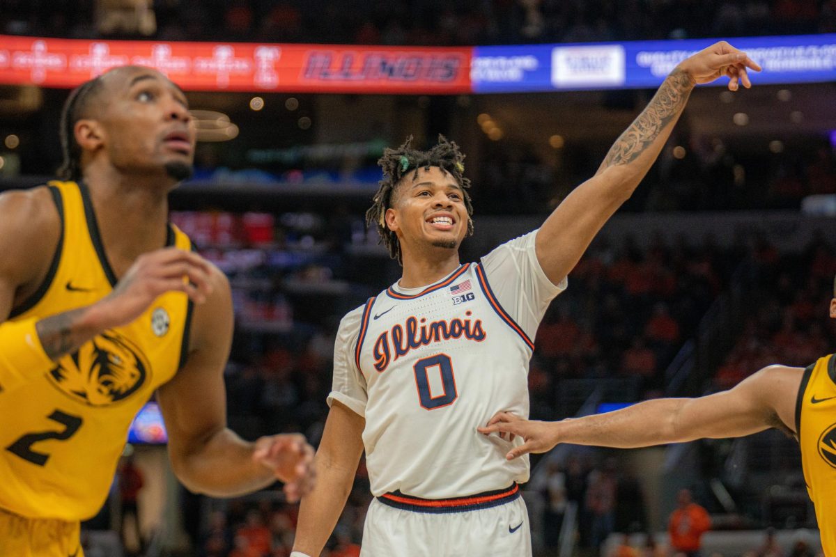 Terrence Shannon Jr. smiles as he sinks in a free throw against Mizzou. Shannon was drafted by the Minnesota Timberwolves with the 27th pick of the 2024 NBA Draft.