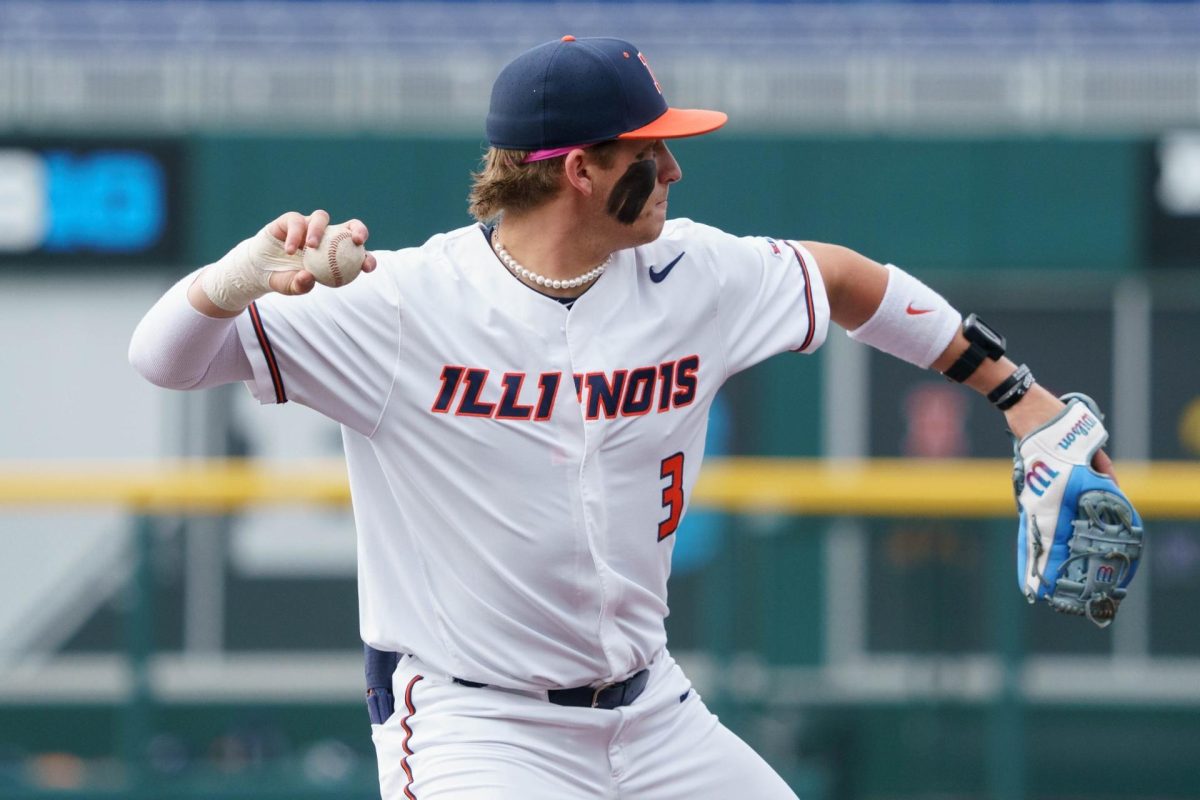 Junior infielder Coltin Quagliano makes a throw. 