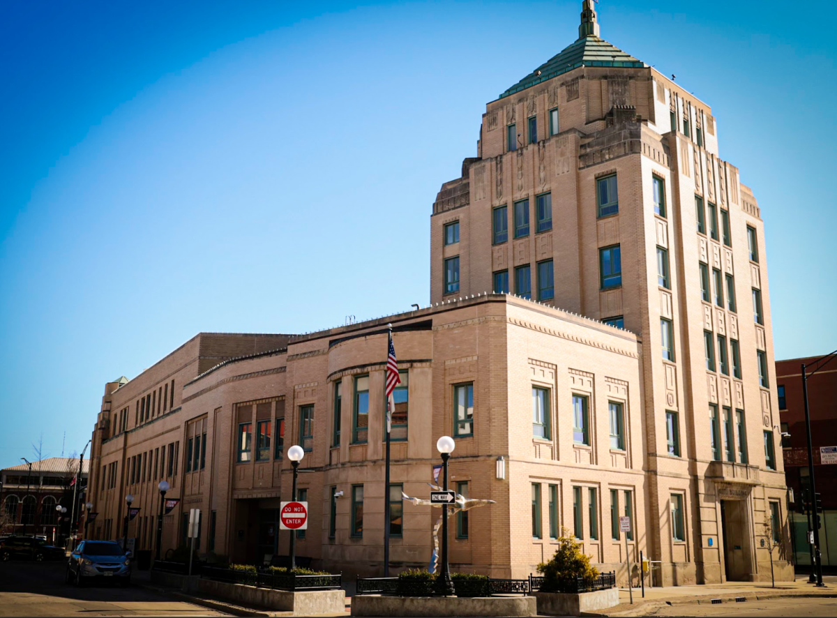 The Champaign City Building on North Neil Street in downtown Champaign. The Champaign City Council passed several resolutions in their weekly meeting on Tuesday.