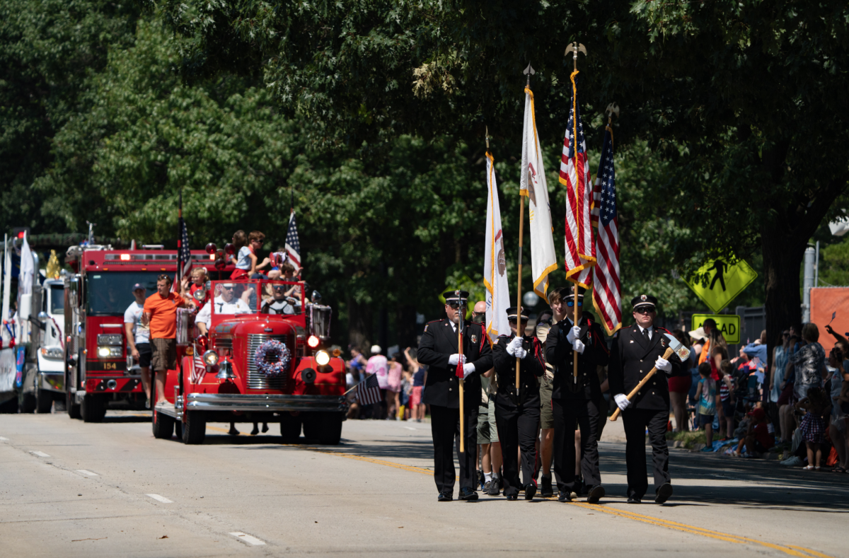 The Champaign Freedom Celebration parade on July 4, 2023. 